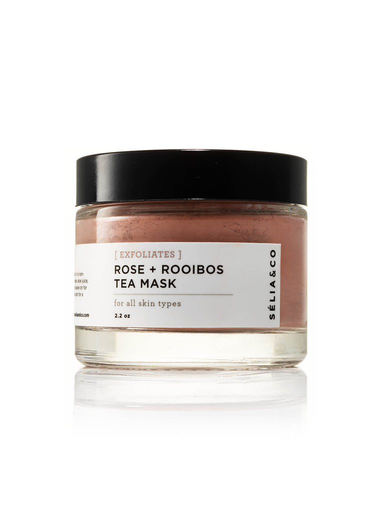 [EXFOLIATES] Rose + Rooibos Tea Mask - SELIA & CO.